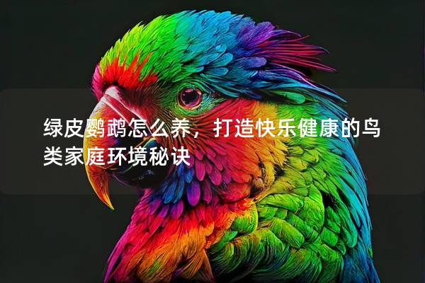 绿皮鹦鹉怎么养，打造快乐健康的鸟类家庭环境秘诀